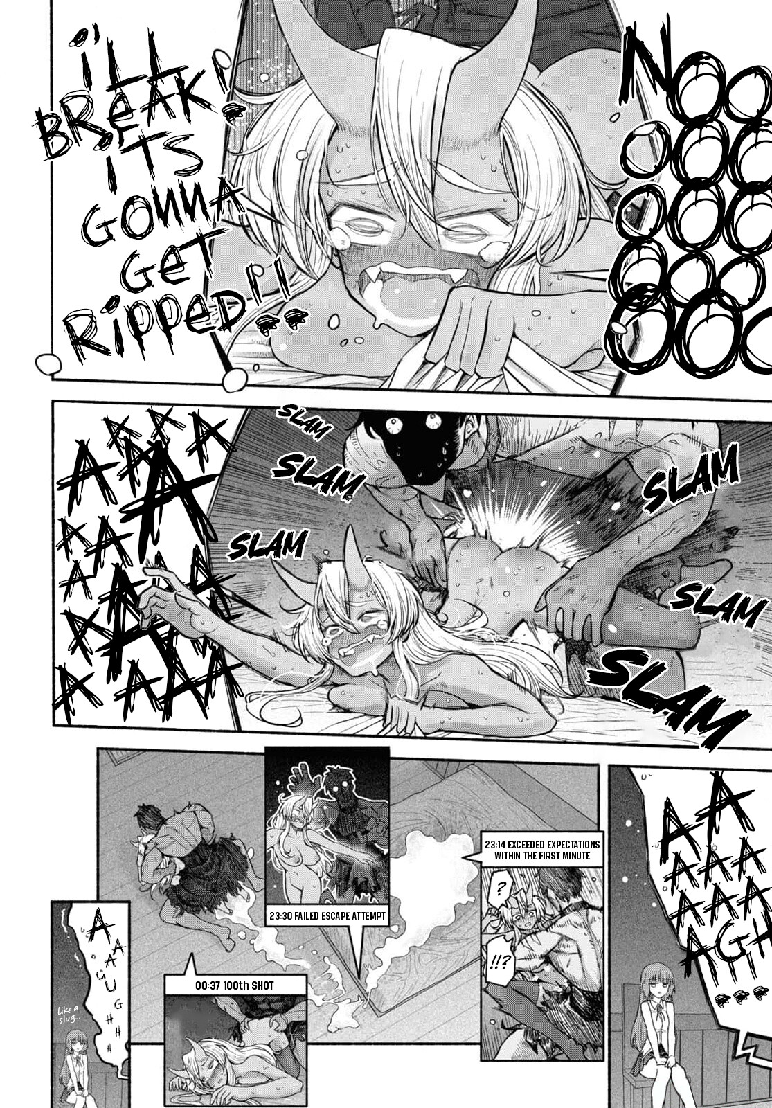 Hentai Manga Comic-Hero's Lower Body Situation-Read-12